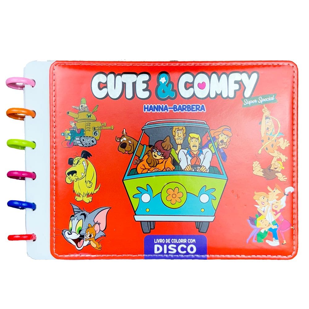 Cute & Comfy Super Special Edição 09 - Livro de Colorir Adulto - Warnner  - Espiral com Caneta