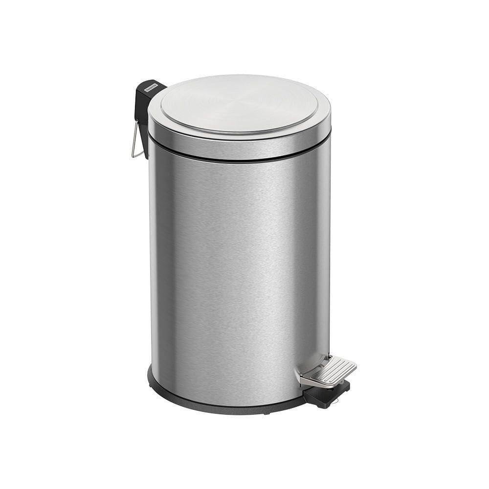 Lixeira Tramontina Brasil Plus Com Pedal 12l Redonda Scotch Brite Unica