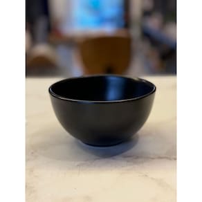 Unidade de Bolw preto acetinado