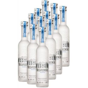 Kit 12 Vodkas Belvedere de 50ml