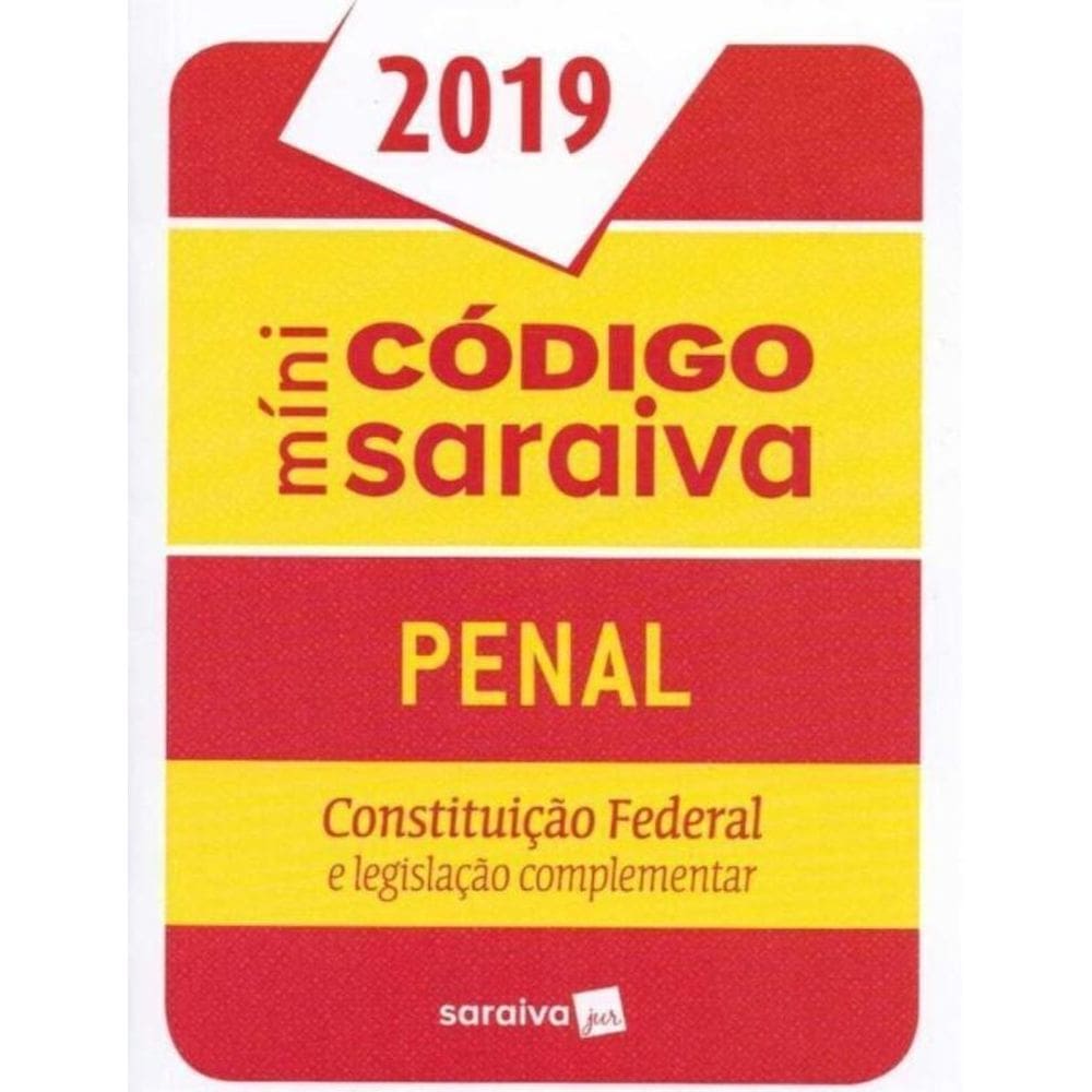 Míni Código Penal e Constituição Federal - 25Ed/19