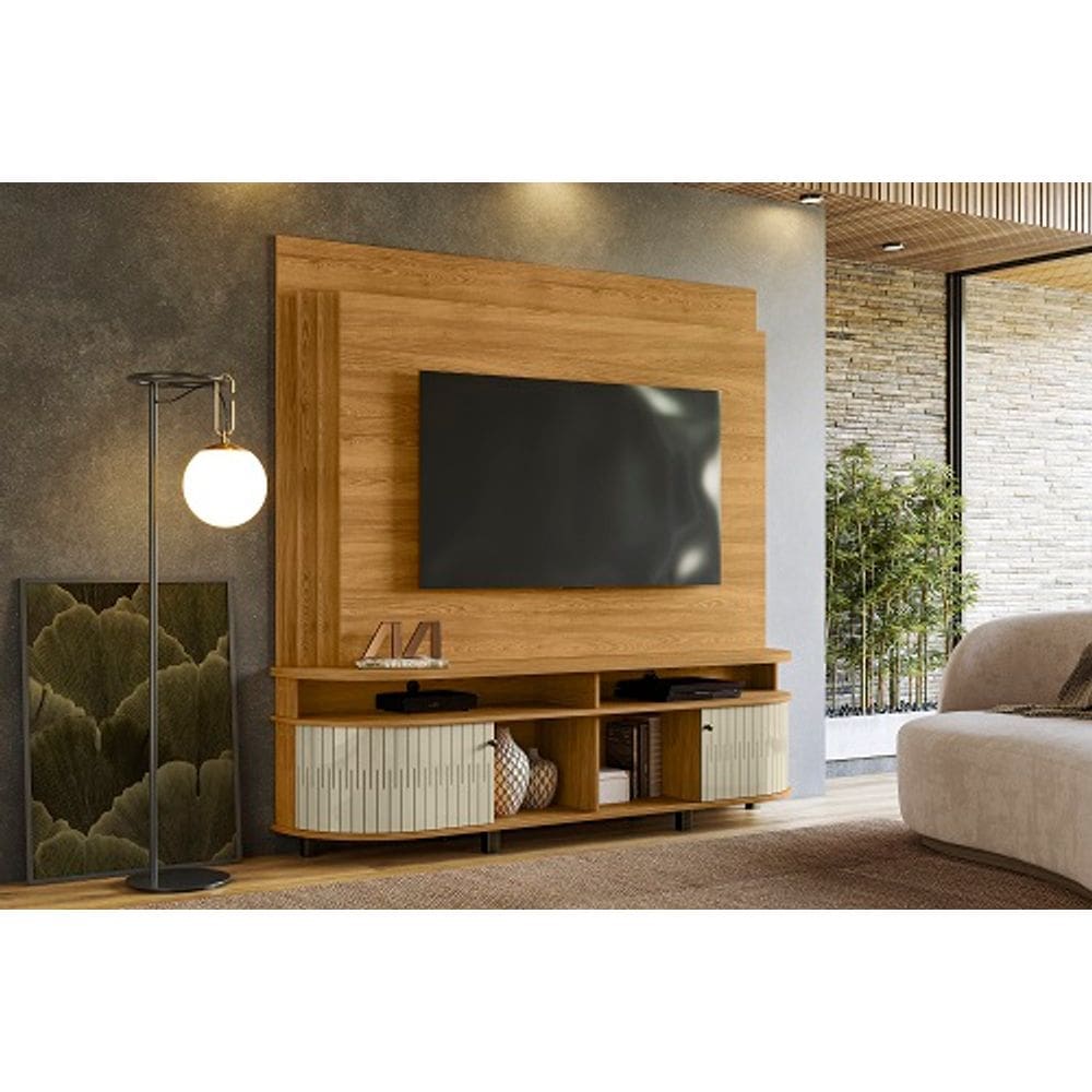 Home Theater Daytona Cumaru/Opala - Madetec Móveis