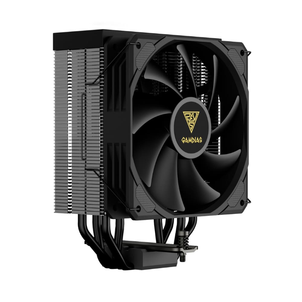 Air Cooler Gamdias Boreas E2 41D C/Display Digital 120mm Preto - BOREAS E2-41D