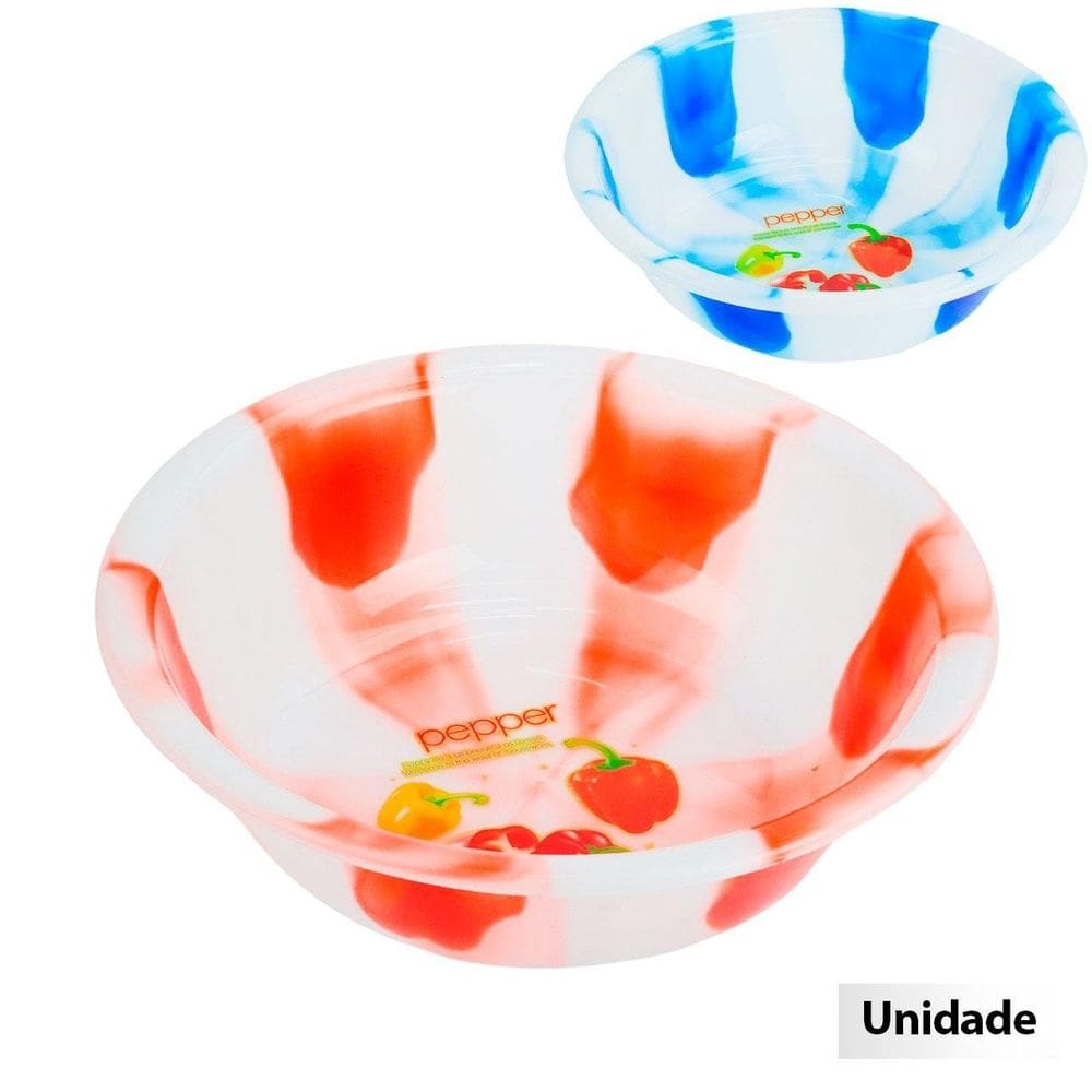 Bacia de Plástico 3,5L 33cm Color Cozinha