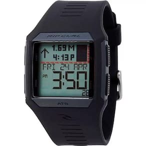 Relógio Rip Curl Rifles Tide Black A1119 Tábua De Maré