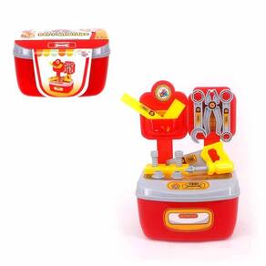 Brinquedo Infantil Mini Maleta De Ferramentas - 16 Peças