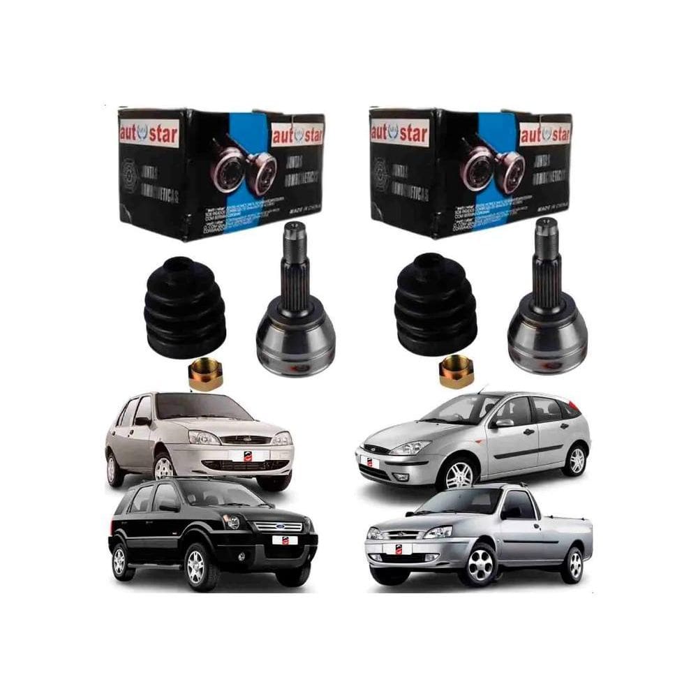 Par Homocinética 21X25 Courier Ecosport Fiesta Focus 99-2014