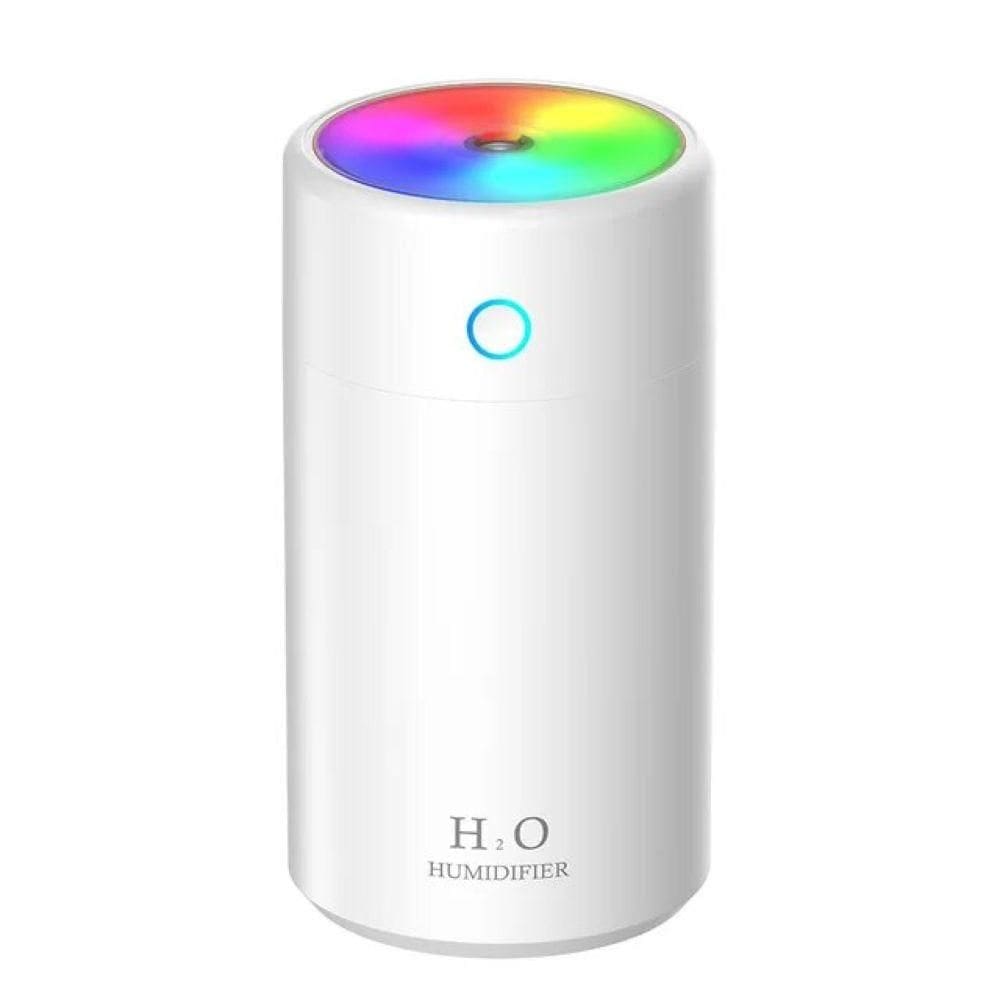 Umidificador de Ar C/Led USB - Branco - Quanhee