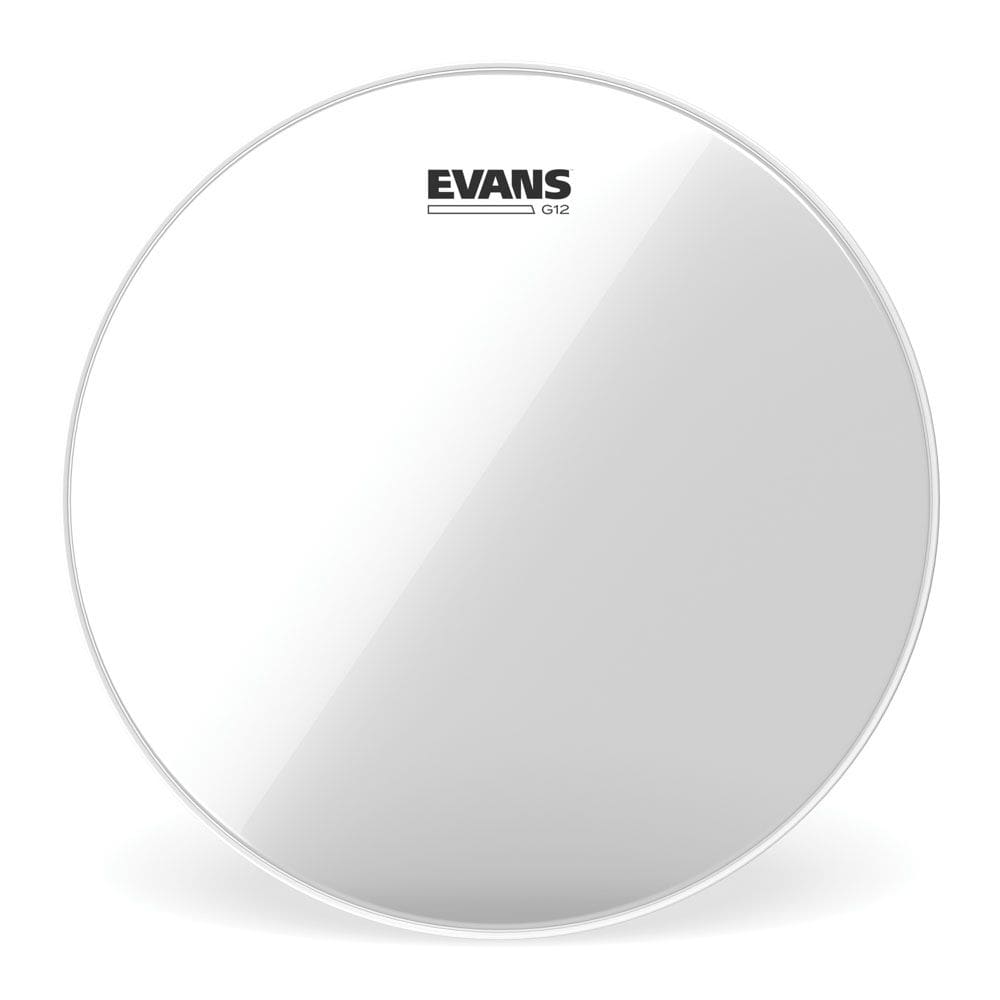 Pele Para Caixa E Tom 12` Evans G12 Transparente TT12G12