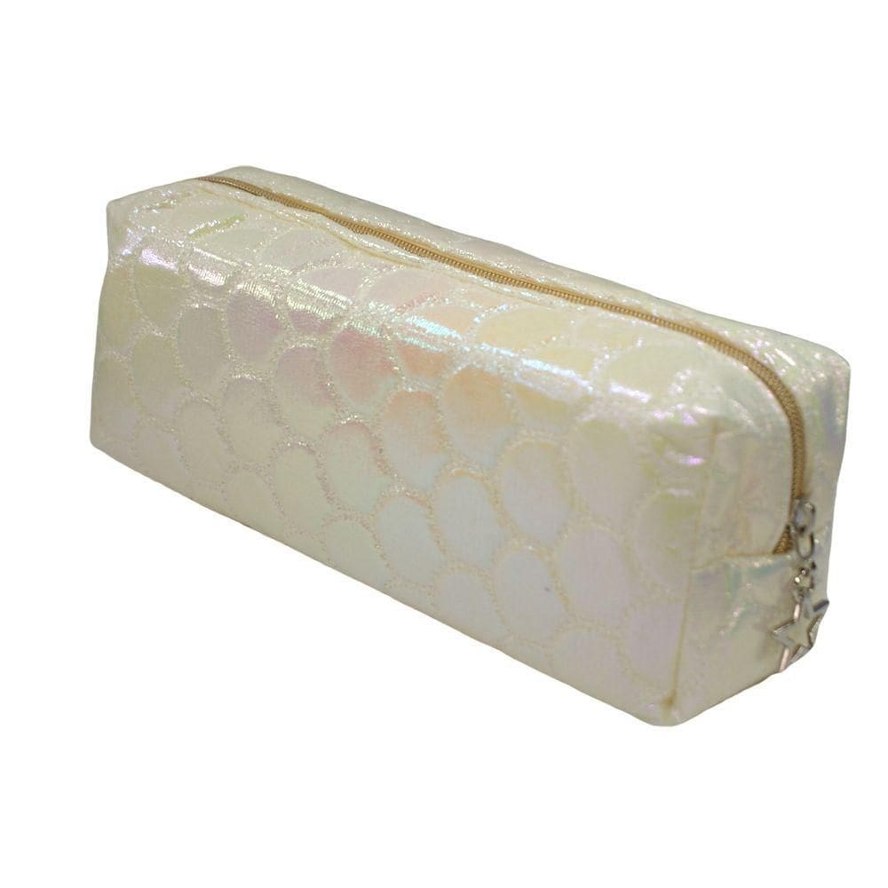 Estojo Multiuso Sereia c/ Zíper 2403771 Branco - Quanhe