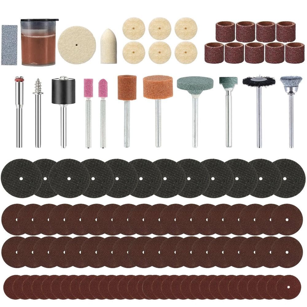 Kit 115 Acessório Essenciais Para Micro Retíficas Dremax