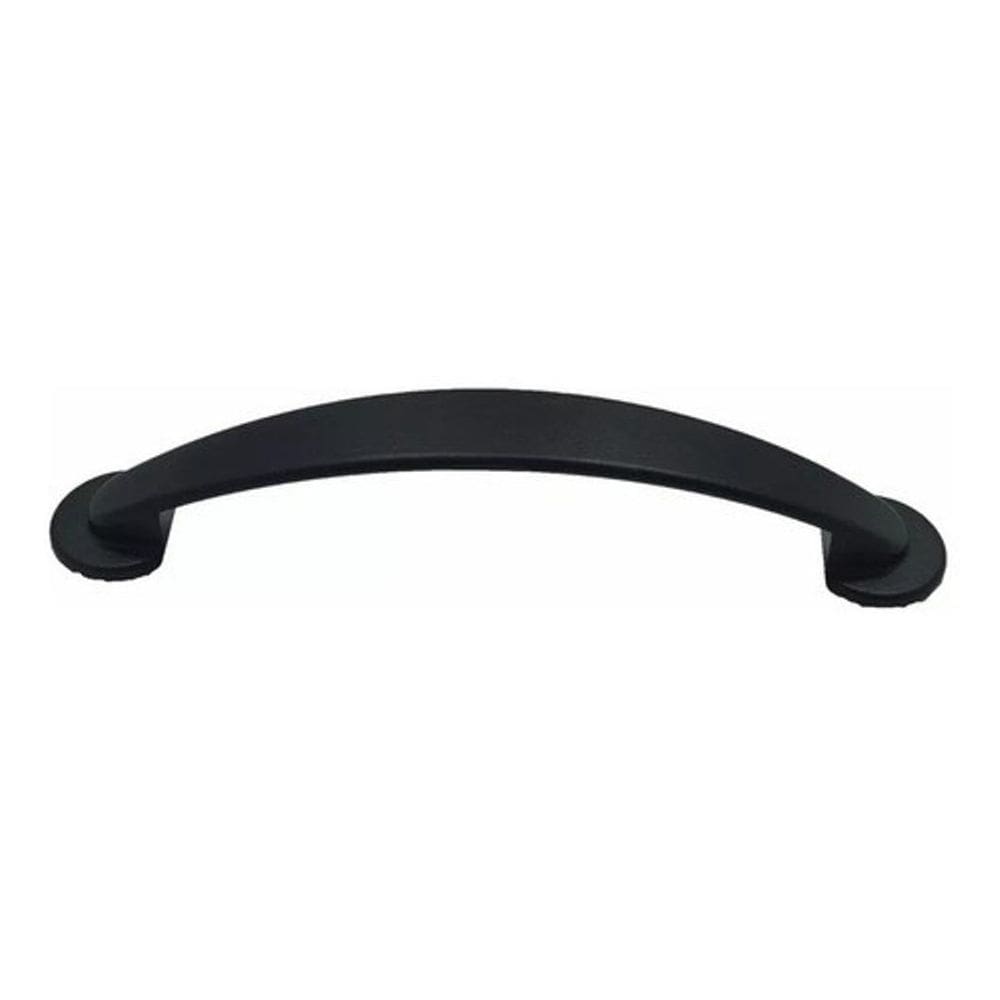 Kit 20 Puxadores Milan 106Mm Preto Pz-1097