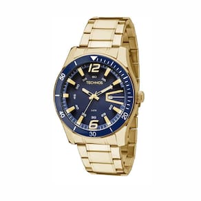 Relógio Masculino Technos Sport Racer Dourado 2115Lajs/4A
