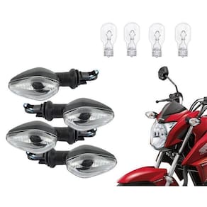 4 Pisca Cristal Lampada Cg Titan Fan 125 150 160 2014 A 2023