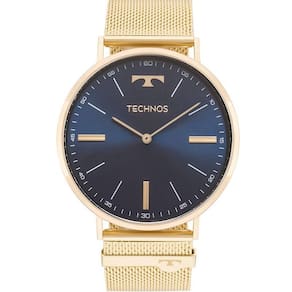 Relógio Technos Adulto Classic Slim Dourado 2025Ltks/4A