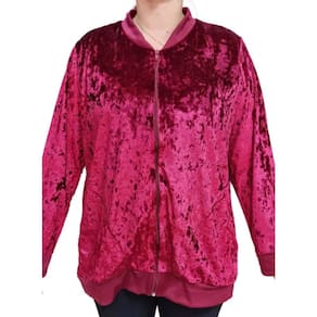 Casaco Feminino ML Veludo Molhado Rodher