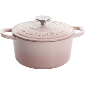 Forno holandês Crock-Pot Artisan Ferro fundido esmaltado 5L Blush Pink