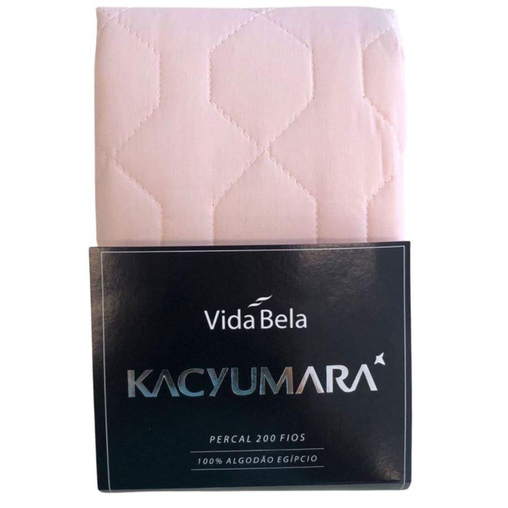 Porta Travesseiro Vida Bela 50Cm X 70Cm Kacyumara