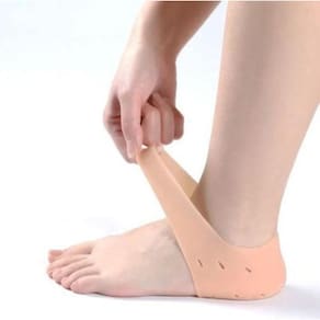 Sapatilha De Calcanhar Silicone Ortopédica Conforto