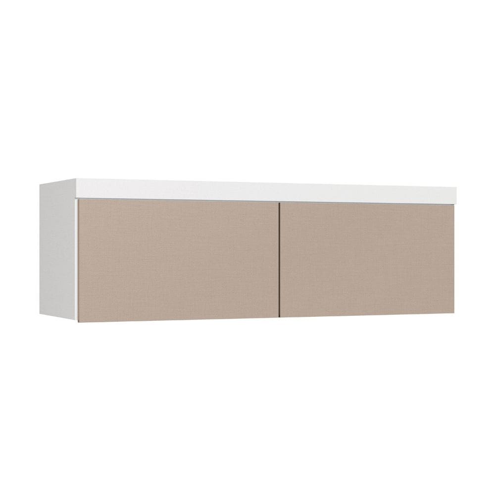 Módulo Aéreo para Quarto 2 Portas Infinity Branco Line/Duna