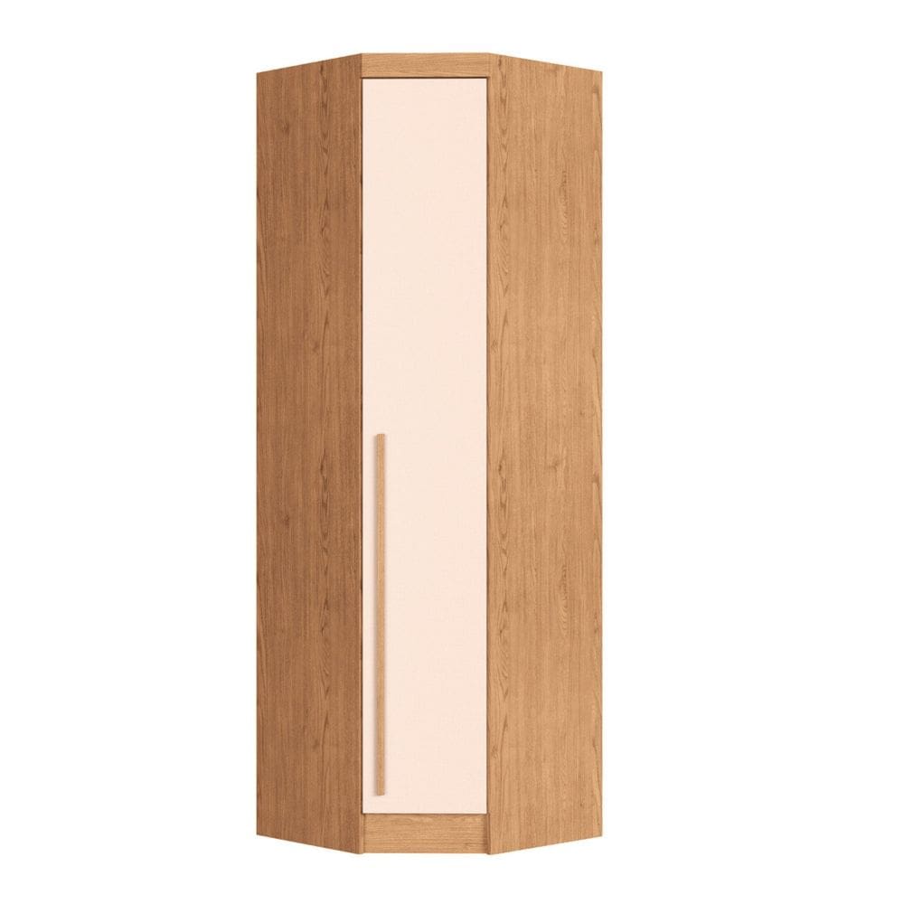 Módulo Canto Oblíquo 1 Porta Infinity Cedro/ Blush Line