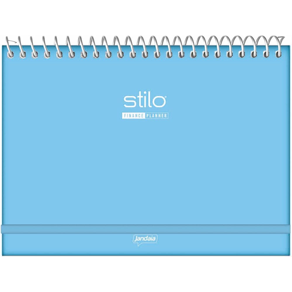 Planner Financeiro Planejamento Stilo Azul Jandaia 104 Fls