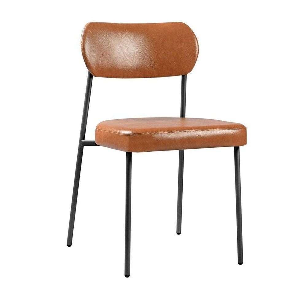 Cadeira para Sala de Jantar Lavínia Amarula/Preto