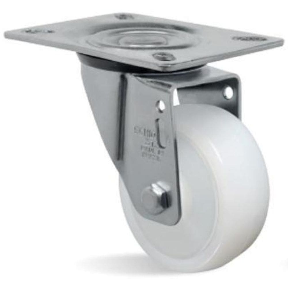 Rodízio Giratório Nylon 4 Pol. 100Mm SuportaAté 170Kg