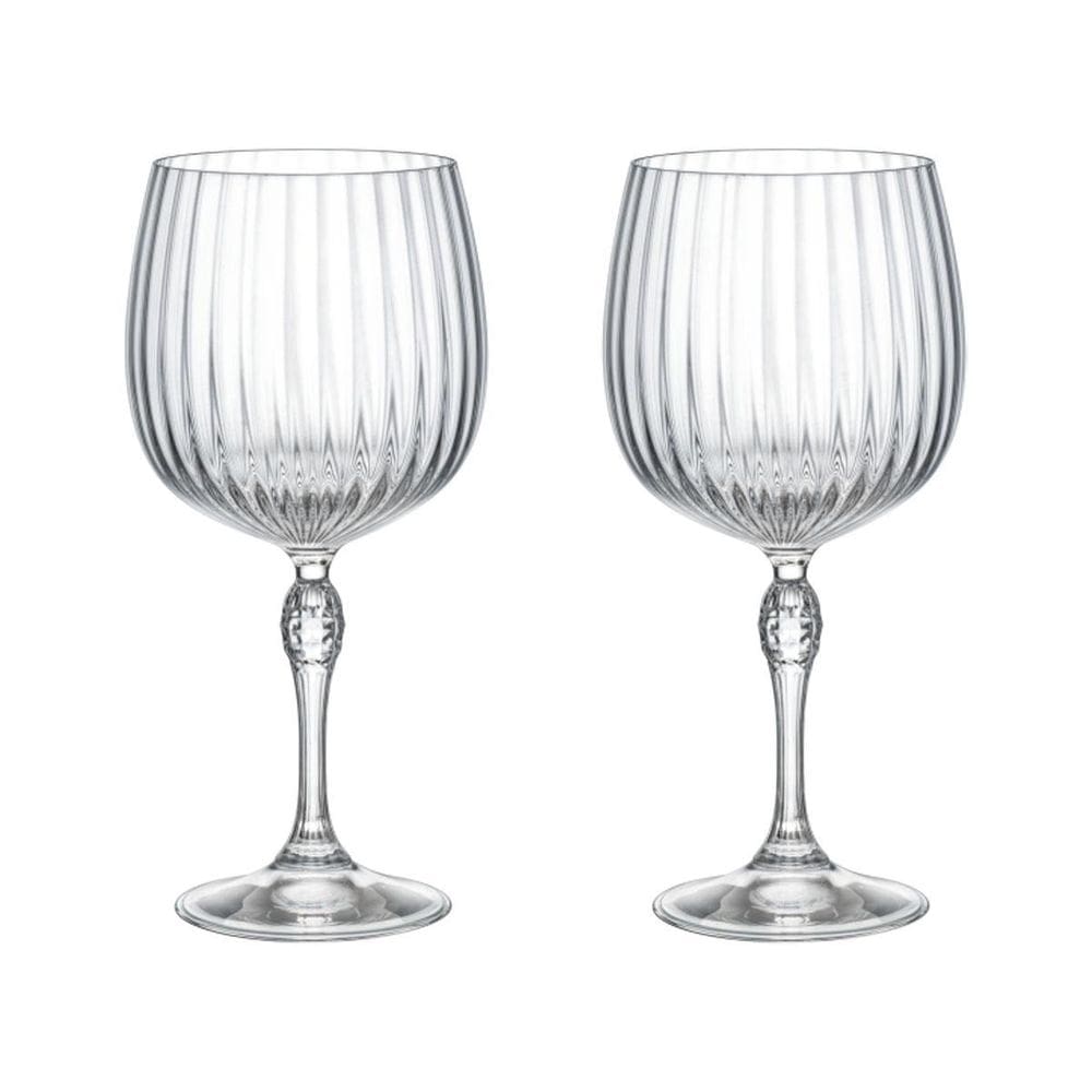 Jogo 2 Taças Cristal Gin Tônica 745 Ml America 20S Bormioli