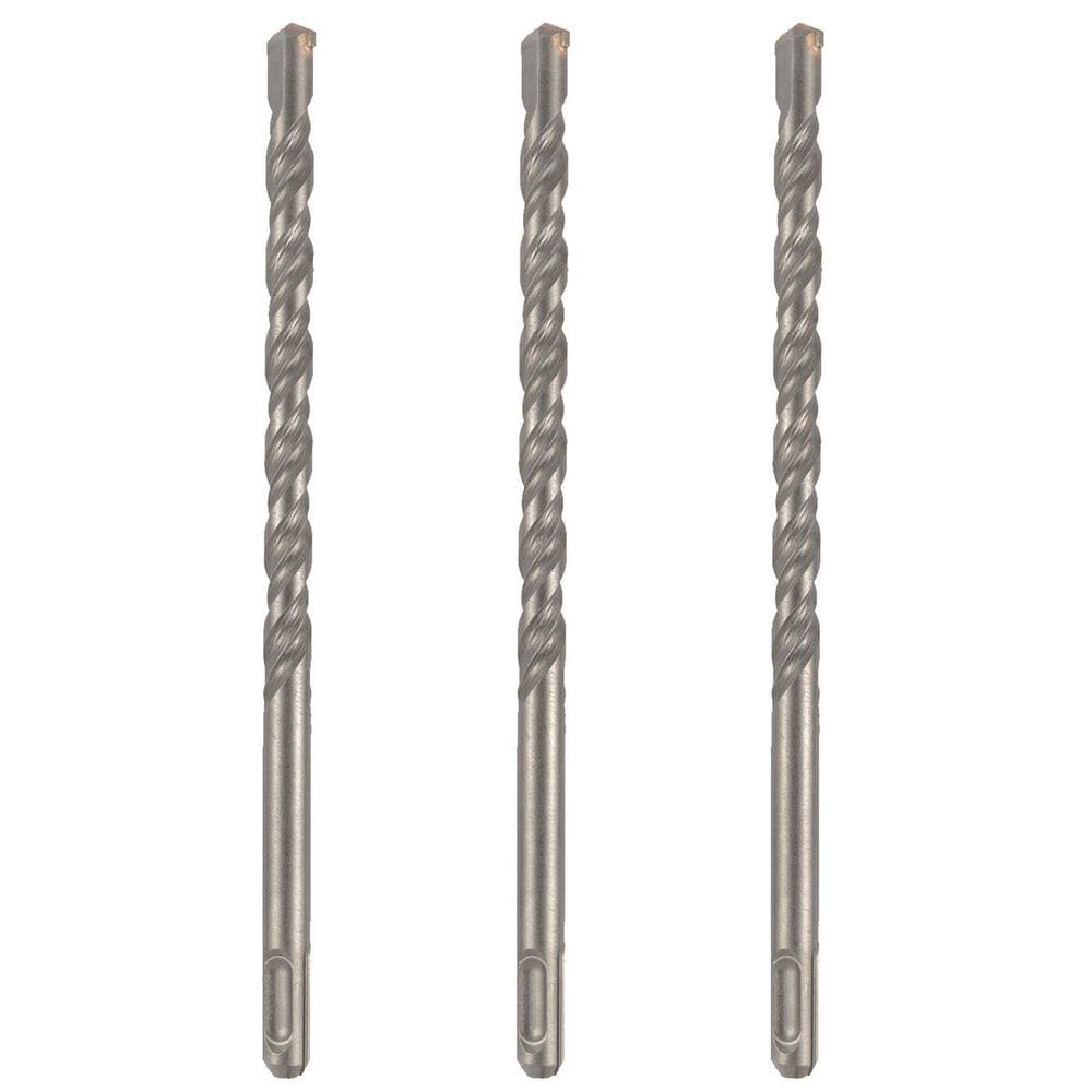 Kit 3 Brocas Sds Plus 10Mm X 210Mm Metal Duro Profissional