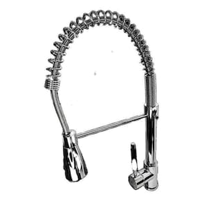 Torneira Gourmet Misturador Monocomando Flexível Molas