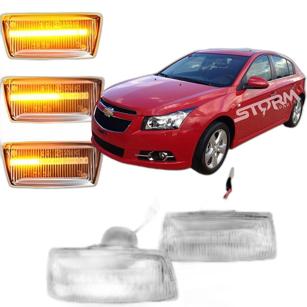 Pisca Seta Sequencial Cruze Transparente