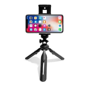 Mini Tripe Para Celular Ajustável Regulagem 360 Graus Le-058