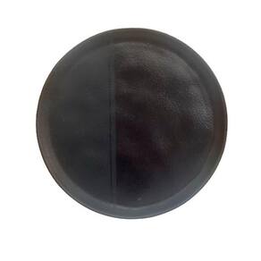Jogo 6 Pratos Rasos Em Cerâmica Jantar Mesa Posta Preto 27Cm