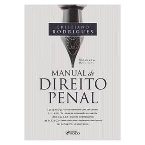 Manual De Direito Penal - 5ª Ed - 2025