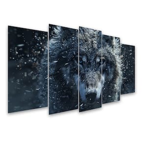Kit Quadro Decorativo Animais V2 Para Sala de Estar 78x42cm - Pallazio