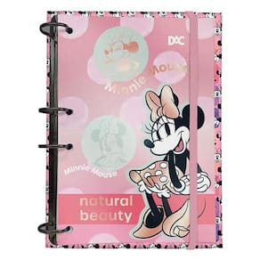 Fichário Caderno Argolado Colegial Minnie Mouse 144 Folhas - DAC