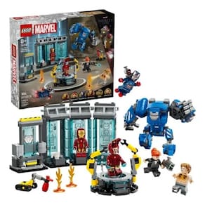 Lego 76315 Vingadores – Laboratório De Armaduras Do Homem De Ferro -384 peças