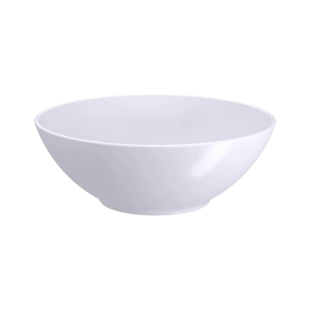 Bowl Plástico 500ml Branco Coza Cumbuca Servir Iogurte Frutas Sobremesas Cozy Avulso
