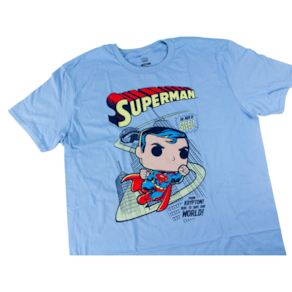 Camiseta Superman Krypton Funko Pop Unissex Algodao