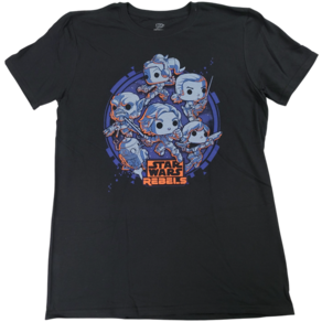 Camiseta Star Wars Rebels Funko Pop Unissex Algodao - Tam G