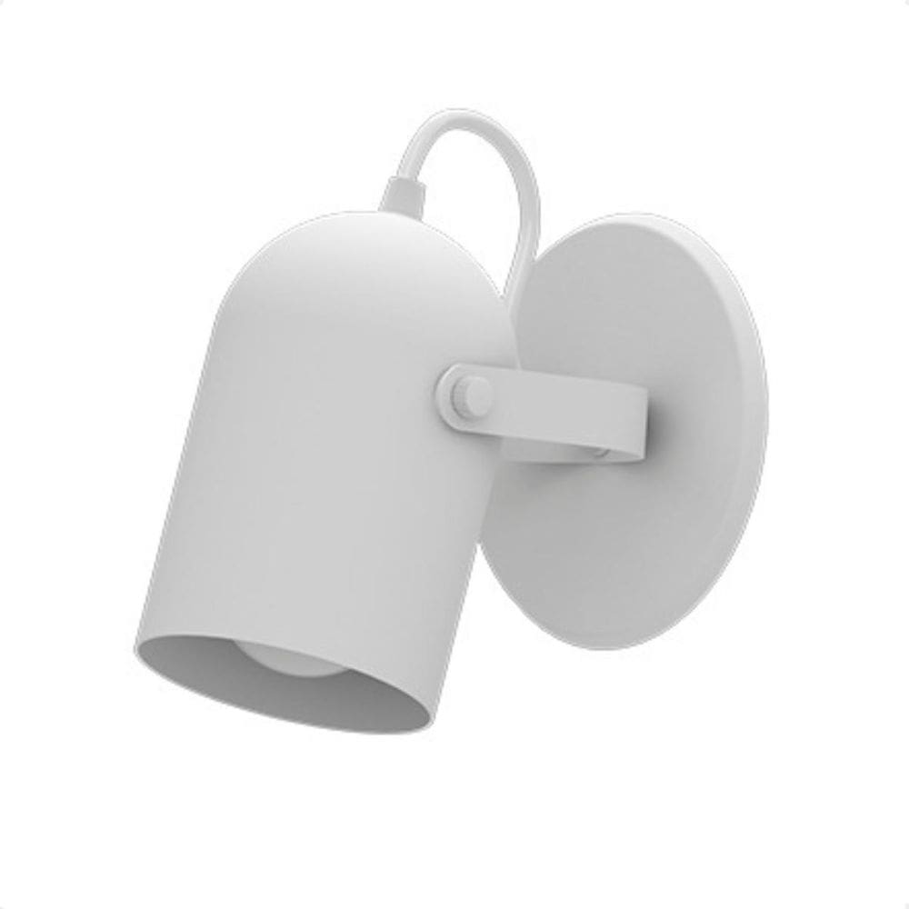Arandela De Parede Moderna Taschibra Bell Mini Bivolt Branco