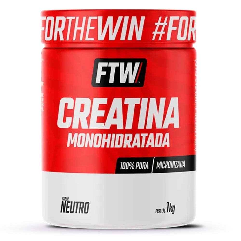 Creatina 100% Pure Monohidratada e Micronizada (1000g) FTW