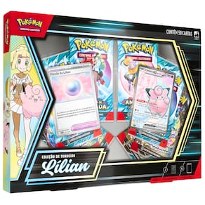 Box Pokémon TCG Coleção De Torneios Lílian Copag
