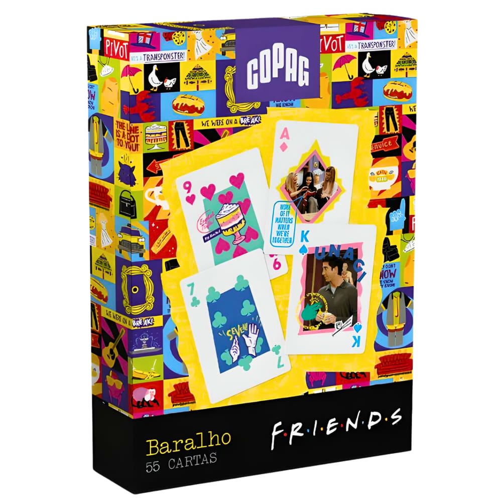 Baralho de Cartas Friends Edição Especial 30 Anos Copag