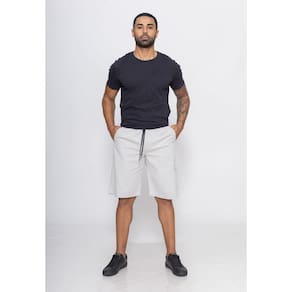 Bermuda Masculina de Sarja Cordão Bege