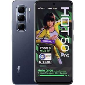 Smartphone Infinix Hot 50 PRO | 4G Dual Sim | Tela 6.78 | 8 GB RAM | 256 GB Anatel