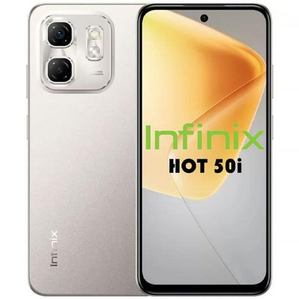 Smartphone Infinix Hot 50i | 4G Dual Sim | Tela 6.7 | 4 + 4 GB RAM | 256 GB Anatel