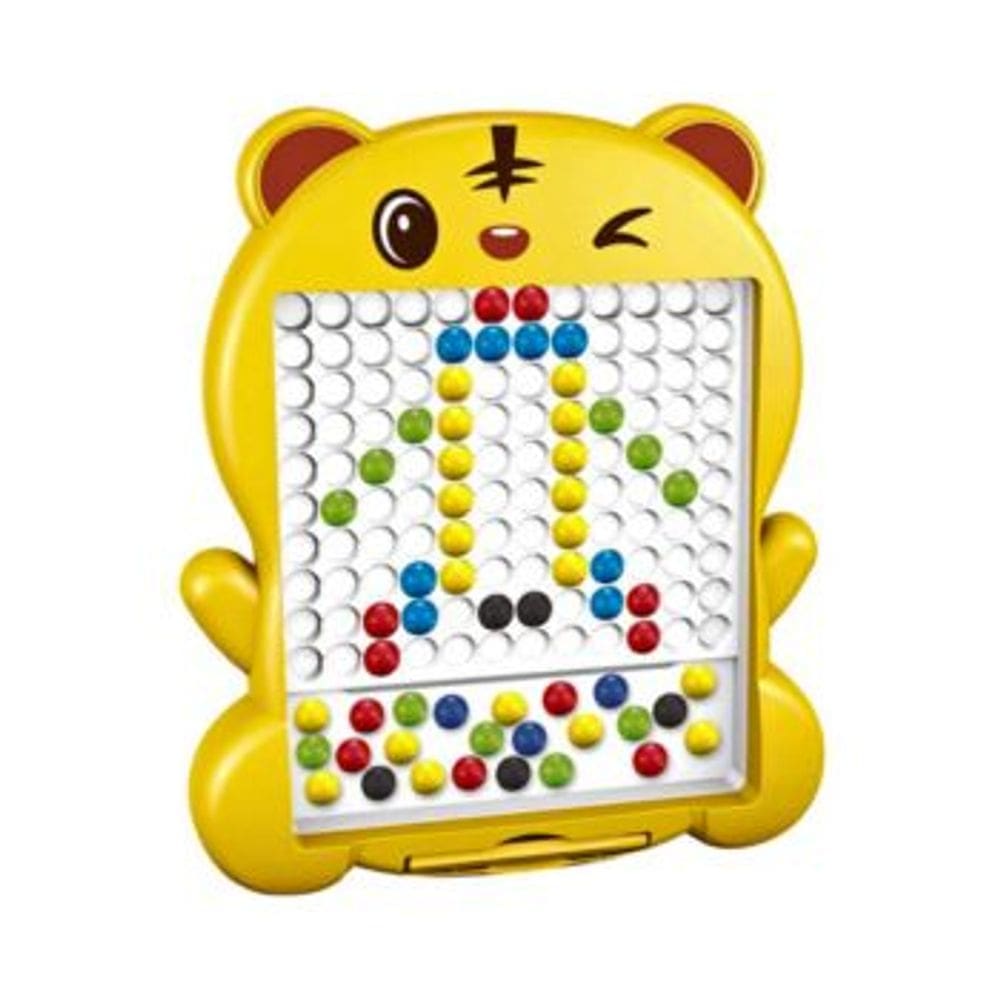 Quadro Desenho Magnetico DM Toys Placa com Caneta e Cartelas Coloridas Coordenacao Motora Brinquedo