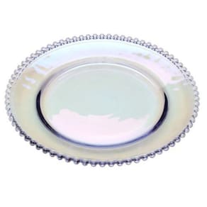 Prato Para Sobremesa Cristal Pearl - 20Cm - Rainbow